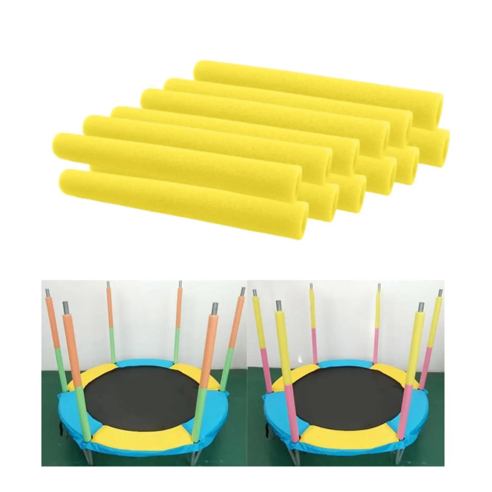 

12Pcs 40cm Trampoline Pole Foam Sleeves Replacement Protective Cover Padding for Outdoor Children's Trampoline Accessories