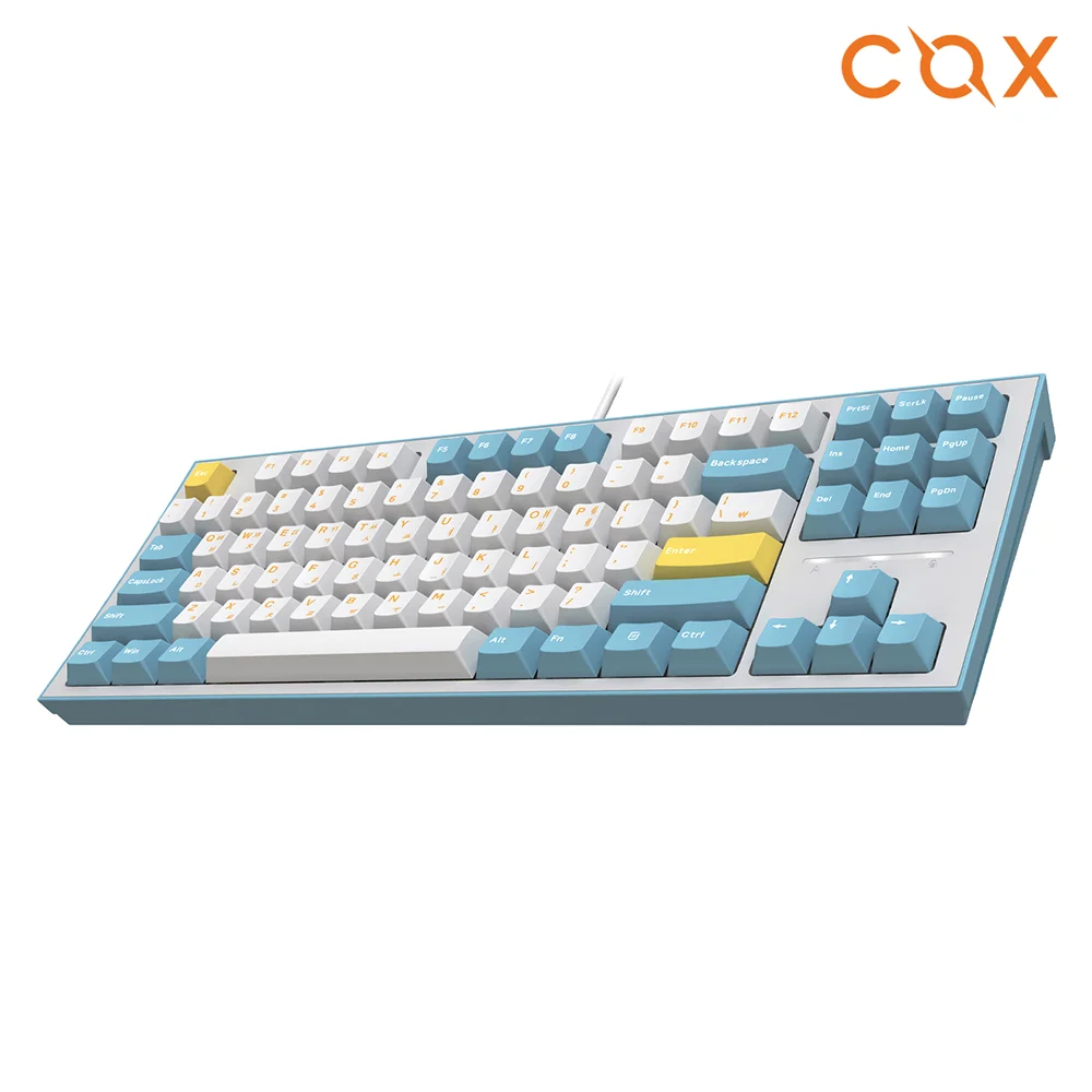 COX COX CK01SL TKL PBT 45GF Low-noise Mechanical Keyboard (Back Axis)