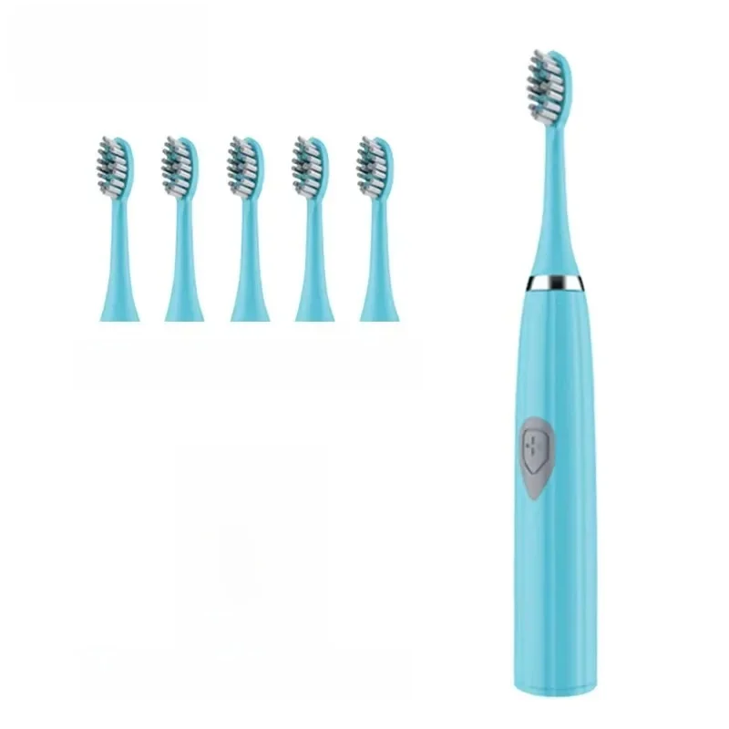 Tongwode brosse à dents électrique pour adultes poils souples batterie Portable résistance IPX6 étanche intelligente efficace soins bucco-dentaires