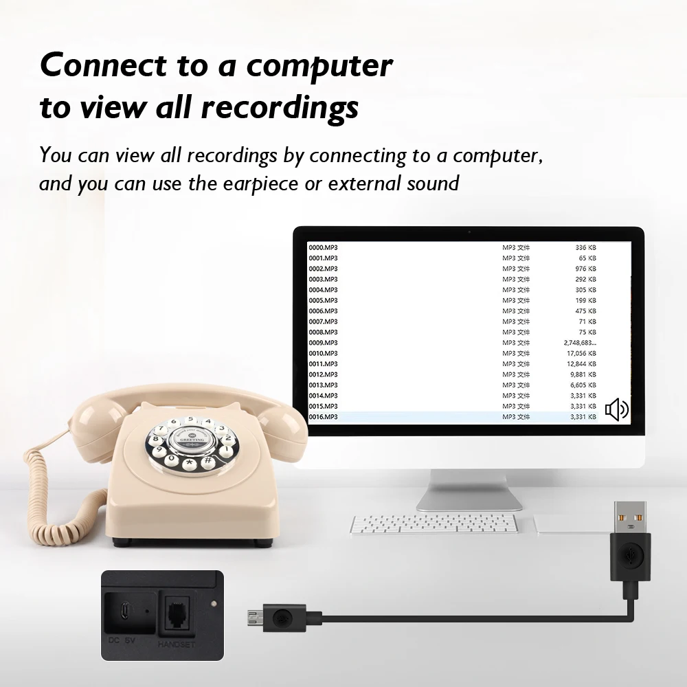 Audio Guestbook Wedding Phone Antique Wedding Guestbook Phone Message Recording Retro Phone Wedding Audio Message Phone