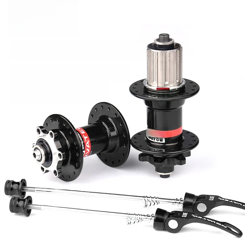 AliExpress NONE Novatec D041SB D042SB Hub  MTB Bicycle Disc Card Brake Hub 28/32/36 Holes Red Black 8/9/10/11 speed Mountain bearing Hubs