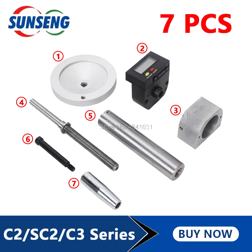 

Tailstock DRO SIEG C2 SIEG C3 and SC2 Series Lathe Tailstock Feed Digital Display S/N:10322 Tailstocks Lathes Measuring System