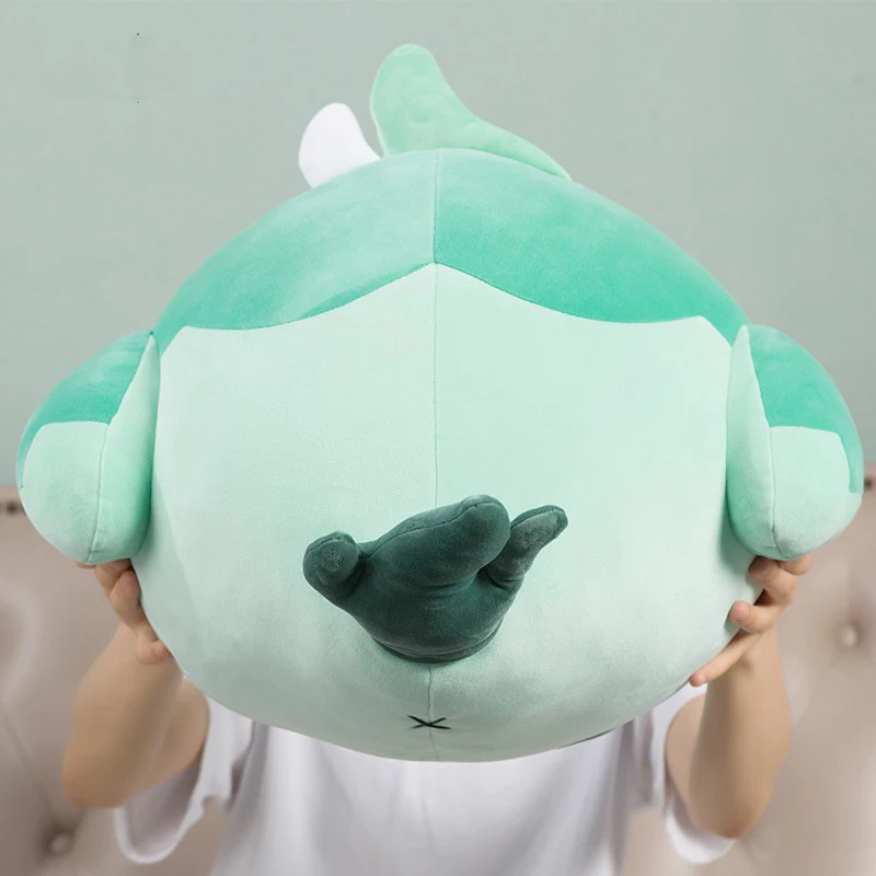 LLavero de peluche de pájaro gigante Xiao Teyvat, accesorios de mascota Kawaii de Anime, colección de regalos, Cosplay de impacto