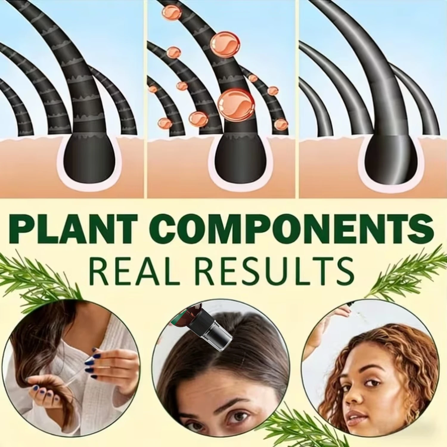 Pure Natural Hair Oil. 7 Day F - Mct Oil Coconut recension och pris
