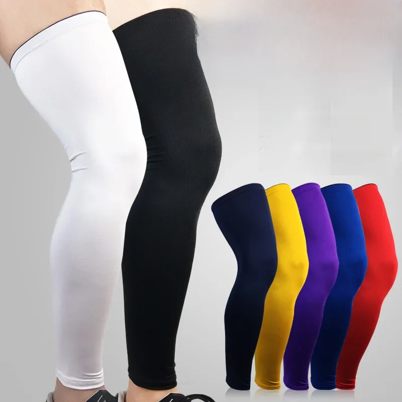 AliExpress NONE Fitness Compression Leg Sleeves Gym Sports Knee Calf Protectors Outdoor Football Cycling Basketball Leg Warmers For Men Women
