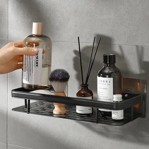❤국내 당일출고❤ 제이엔 욕실 선반 거치대. 깔끔한 미니멀리즘 디자인, 튼튼하고 실용적인 욕실선반으로 완벽한 공간 연출