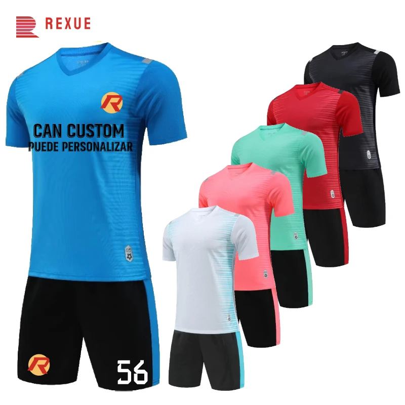 

Personalize Your Football Jersey 24/25 New Summer Collection Soccer Set For Men Child Short Sleeve Round Neck Thailand Quality