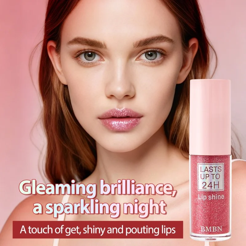 3가지 반짝이는 글로스 립밤 워터 글로스 미러 피니쉬 보습 방수 컵프루프 보습 립글레이즈 데일리 메이크업용