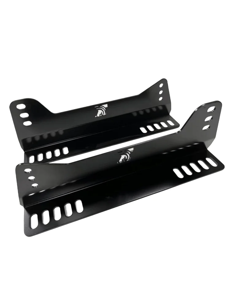 I33T Racing Modified Seat with L Plate Heightening and Thickening, Racing Seat Mount Brackets Kit Turbo Engine Parts Replacement
