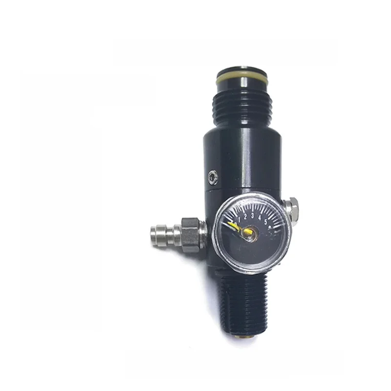 Hpa 4500psi Zylinder Lufttank Regelventil Ausgang 800psi bis 3000psi 5/8 "-18unf Tauchen Bergsteigen