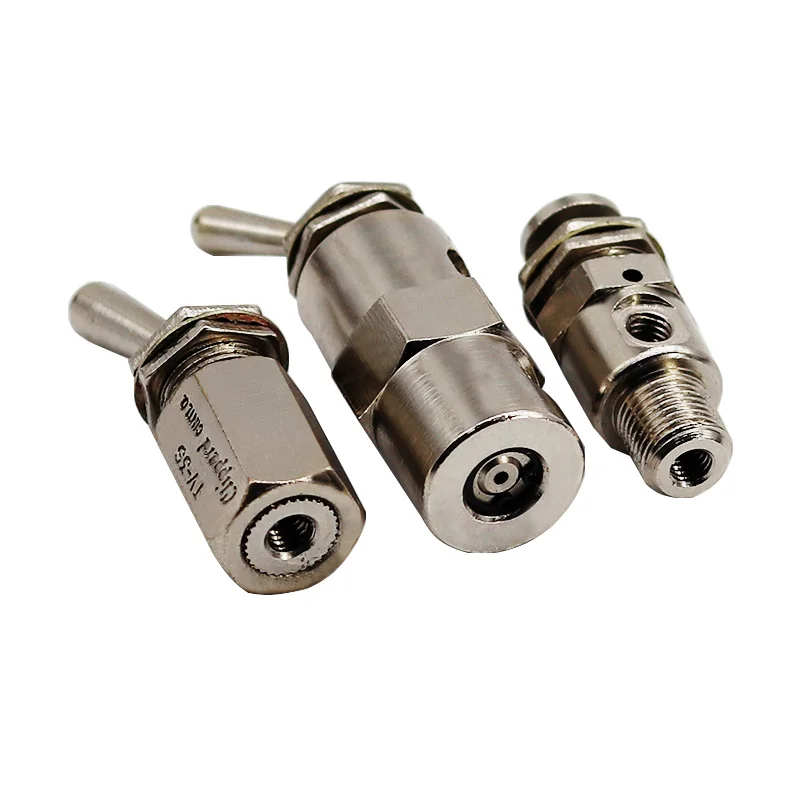 6PCS High Quality TAC Pneumatic Button Valve TAC-3V 3P 3S 4V 4P TAC2-31V 31P 41V 41P Mechanical Valve