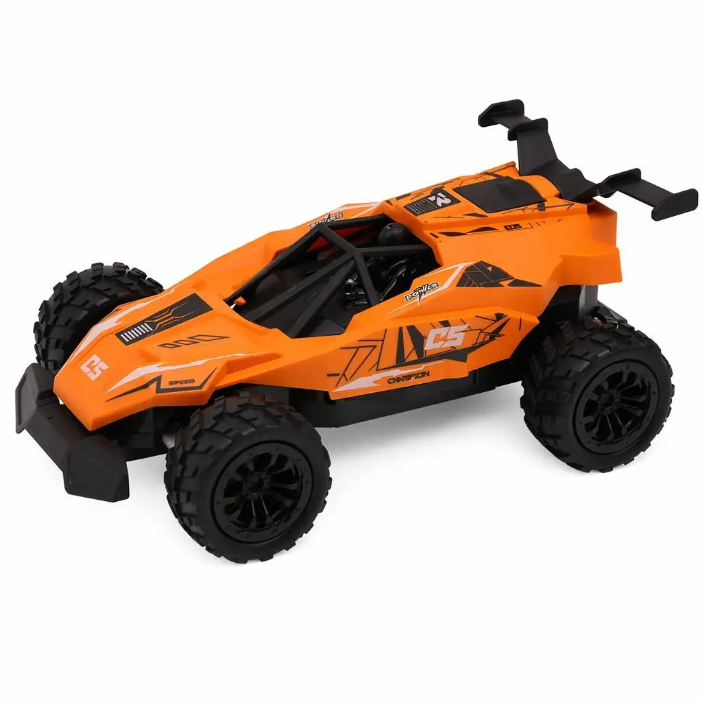 1:18 Hoge Snelheid Afstandsbestuurde Auto, 4-Kanaals RC Voertuig voor Kinderen, Raceauto met Licht en Geluid, Kerstcadeau