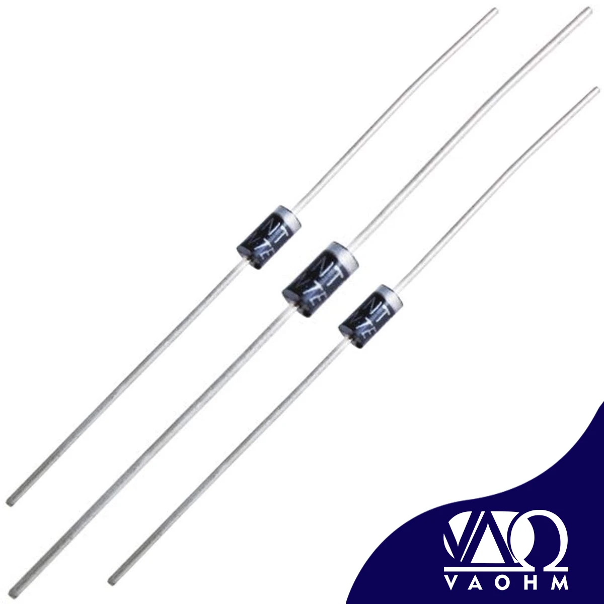 VAOHM 100PCS/LOT DO-41 1N4001 1N4002 1N4003 1N4004 1N4005 1N4006 1N4007  Axial Leaded General Purpose Diode 50-1000V 1A