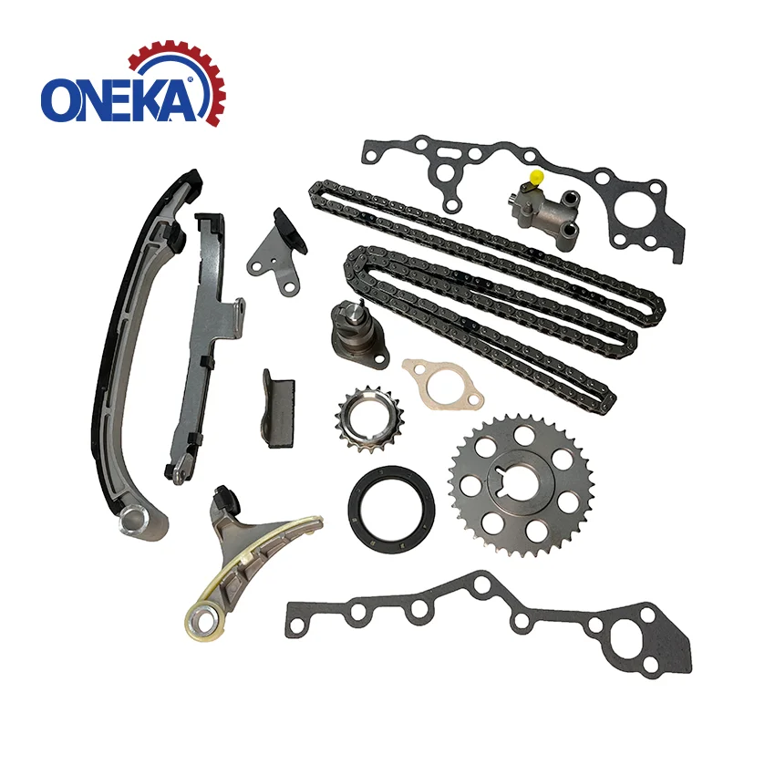 ONEKA Timing Chain Kit for 94-04 Toyota 4Runner Tacoma T100 2.7L L4 DOHC 3RZFE Guaranteed for 2 years/100,000 kilometres