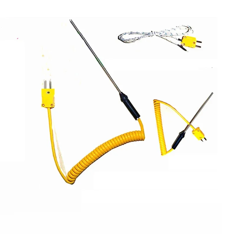 Sonde à fil de détection de température thermocouple, adaptée pour TM902C, DM6801, TES1301, numérique Therye.com, sonde K, 1 pièce