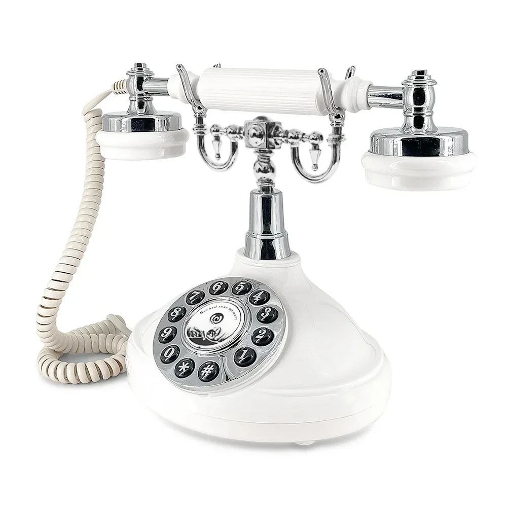 Stem Gastenboek telefoon Bruiloft Telefoon Klassiek Retro Vakmanschap Opname Gastenboek Voor Confessional Bruiloft Verjaardagsfeestje - afbeelding 2