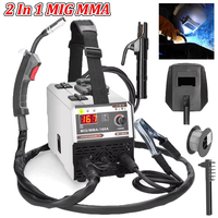 2 In 1 MIG MMA Welding Machine IGBT DC Inverter Welder Automatic Wire Feeding Contact Welding Non-Gas Gas-Shielded Arc Welder