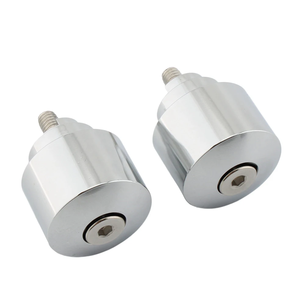 2 Buah Sumbat Ujung Tutup Batang Pegangan Ujung Setang Sepeda Motor untuk Honda CBR 600RR 900RR 954RR 1000RR RC 51 VFR 800 GL 1800