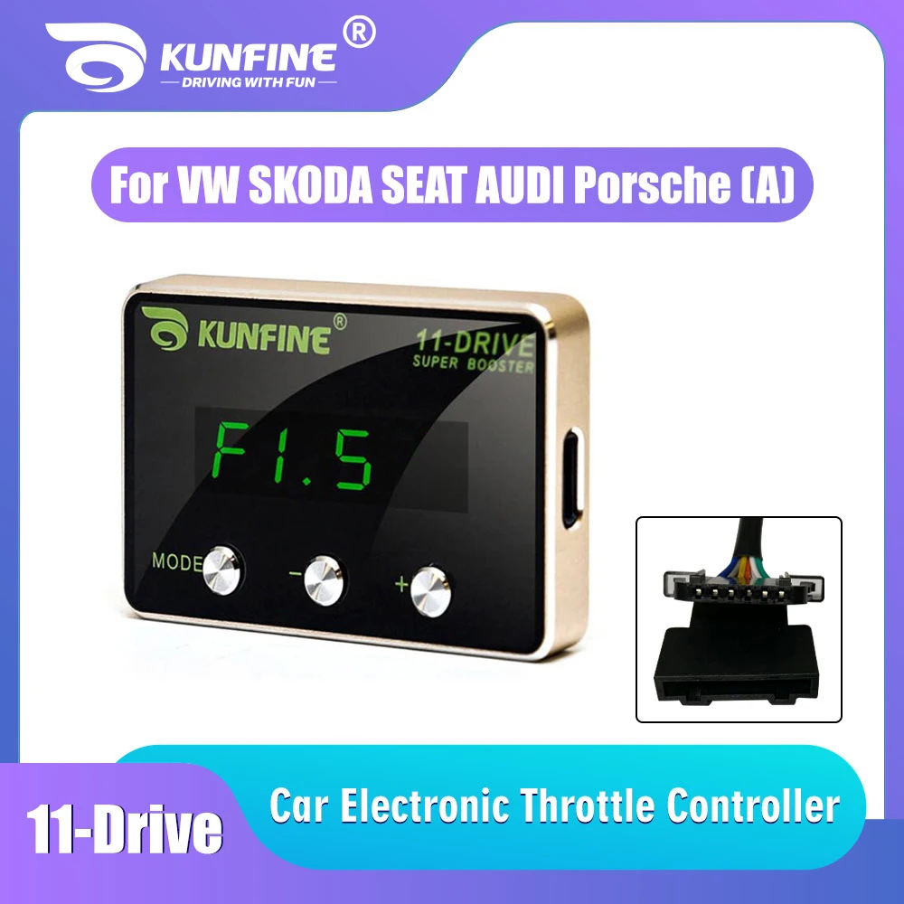 Car Electronic Throttle Controller Racing Accelerator Potent Booster For VW SKODA SEAT AUDI Porsche (A) Tuning Parts Accessory Car Electronic Throttle Controller Racing Accelerator Potent Booster For VW SKODA SEAT AUDI Porsche (A) Tuning Parts Accessory