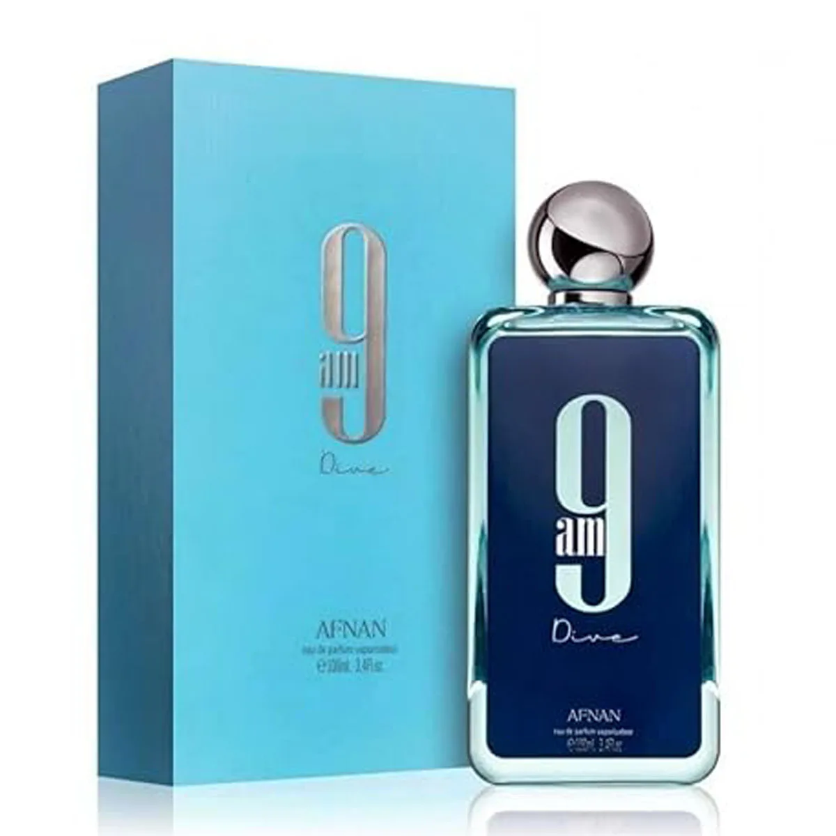 Afnan 9 AM Dive, By Afnan Perfumes, EDP SPRAY 3.4 Ounce (100ml) Unisex Long-Lasting Scent For Men Perfect Valentine's Day Gift