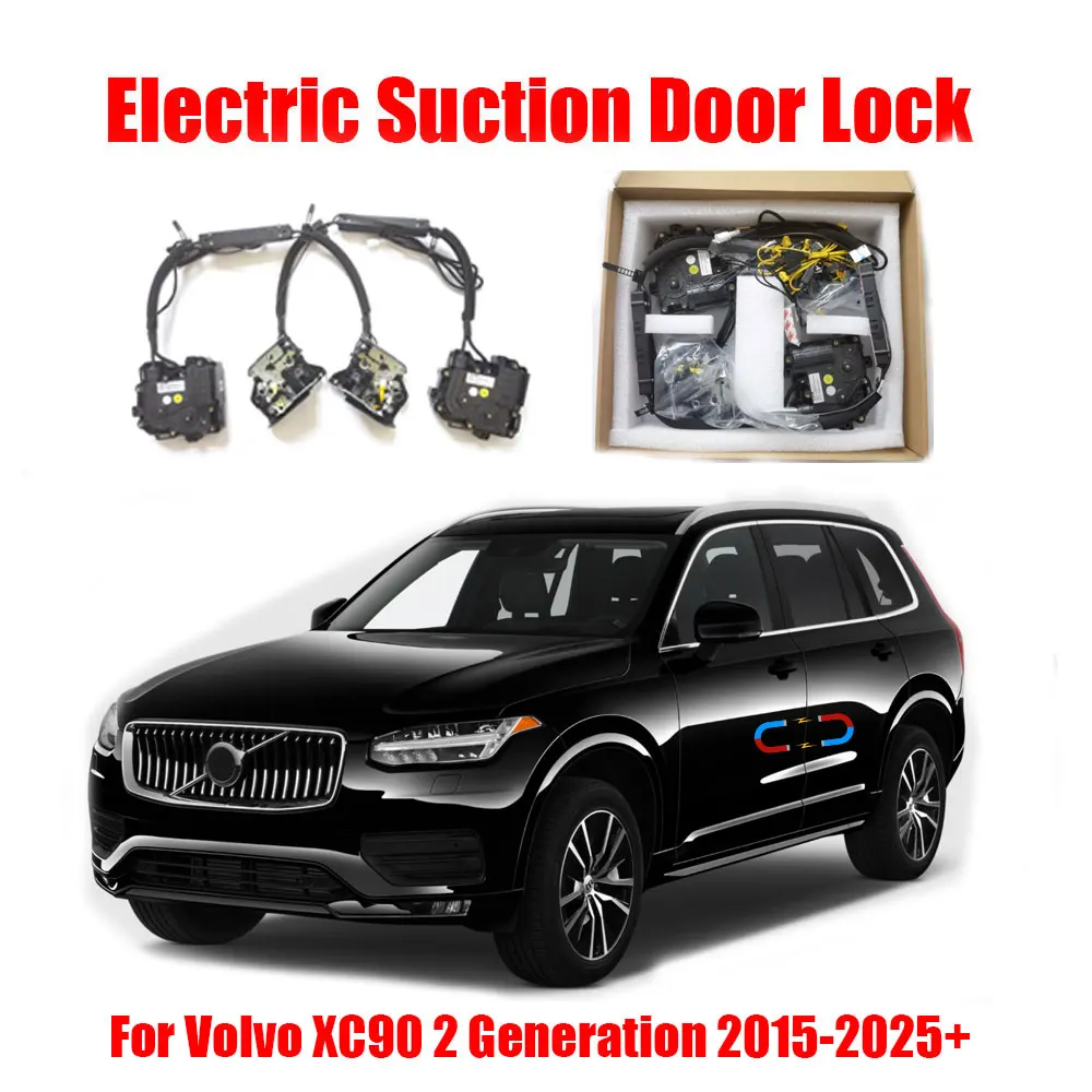 

For Volvo XC90 2 Generation 2015-2025+ Car Electric Suction Door Power-assisted Closing Door Soft-close Function