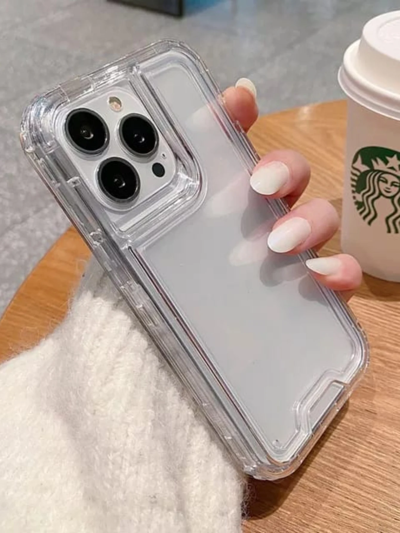 Funda de Protección 360 Grados y Uso Rudo para iPhone, Transparente, Cubierta Duradera, Resistente a Golpes y Arañazos.