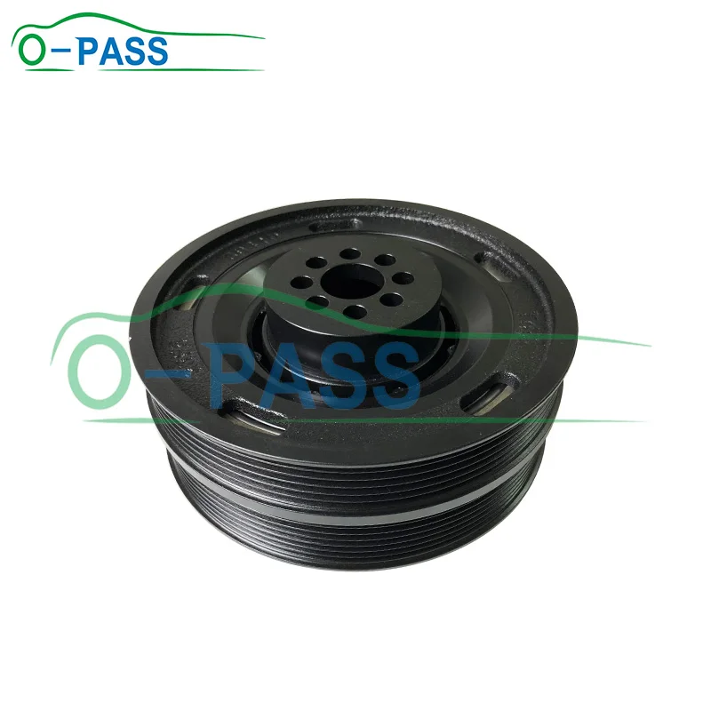 OPASS Harmonic Balancer For AUDI 3.0T V6 A4 S4 A5 S5 A6 A7 A8 Q5 Q7 SQ5 & VW Touareg & Porsche Cayenne Panamera 06E105251F