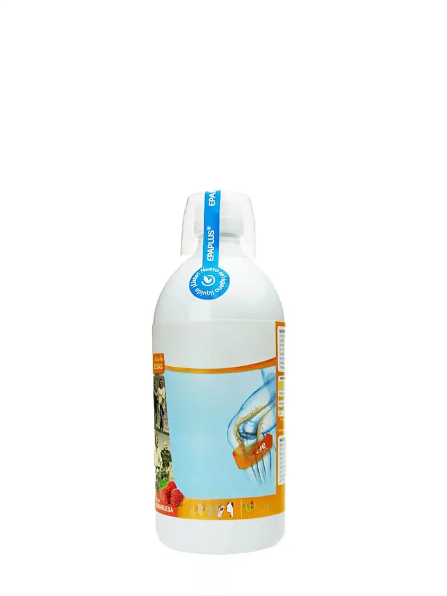 Epoplus arthicare Colágeno Líquido, Sabor framboesa, Adequado para manutenção de ossos e músculos, 1