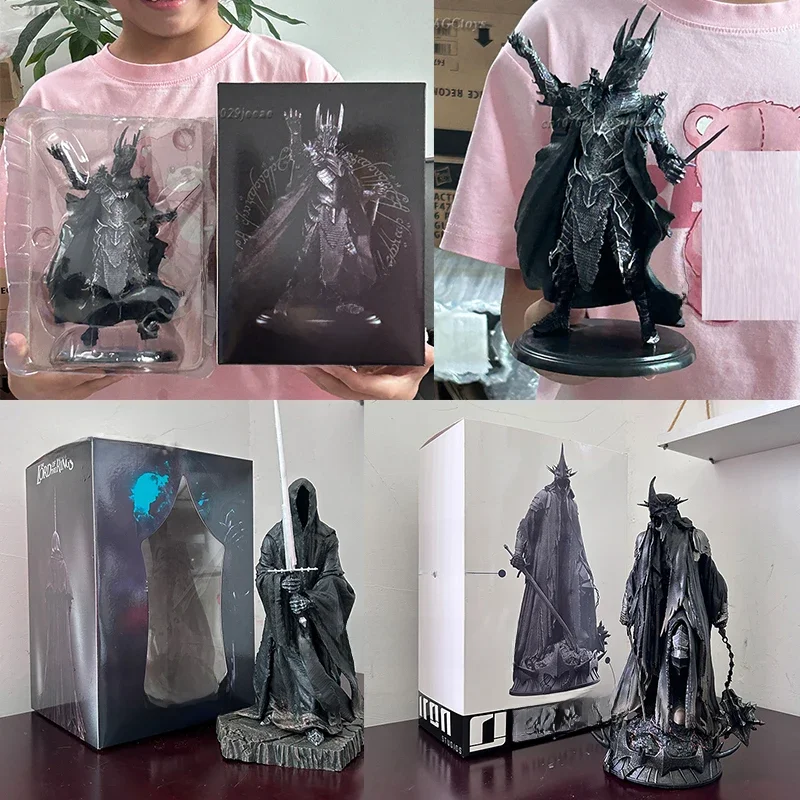 27 cm GK Herr der Ringe Figur Hexe-könig Von Angmar 3 Figur Nazgul Statue PVC Action Figur Modell Spielzeug Desktop ornament Geschenke