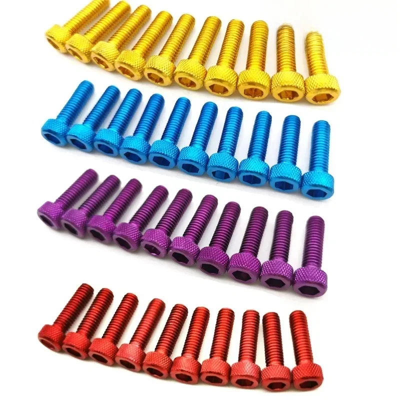 AliExpress NONE 10pcs Colorful Universal 6MM Racing Motocross Part Kit Fairing Dirt Pit Bike Moto Fixing Nuts Bolts Accessories Motorcycle Screw