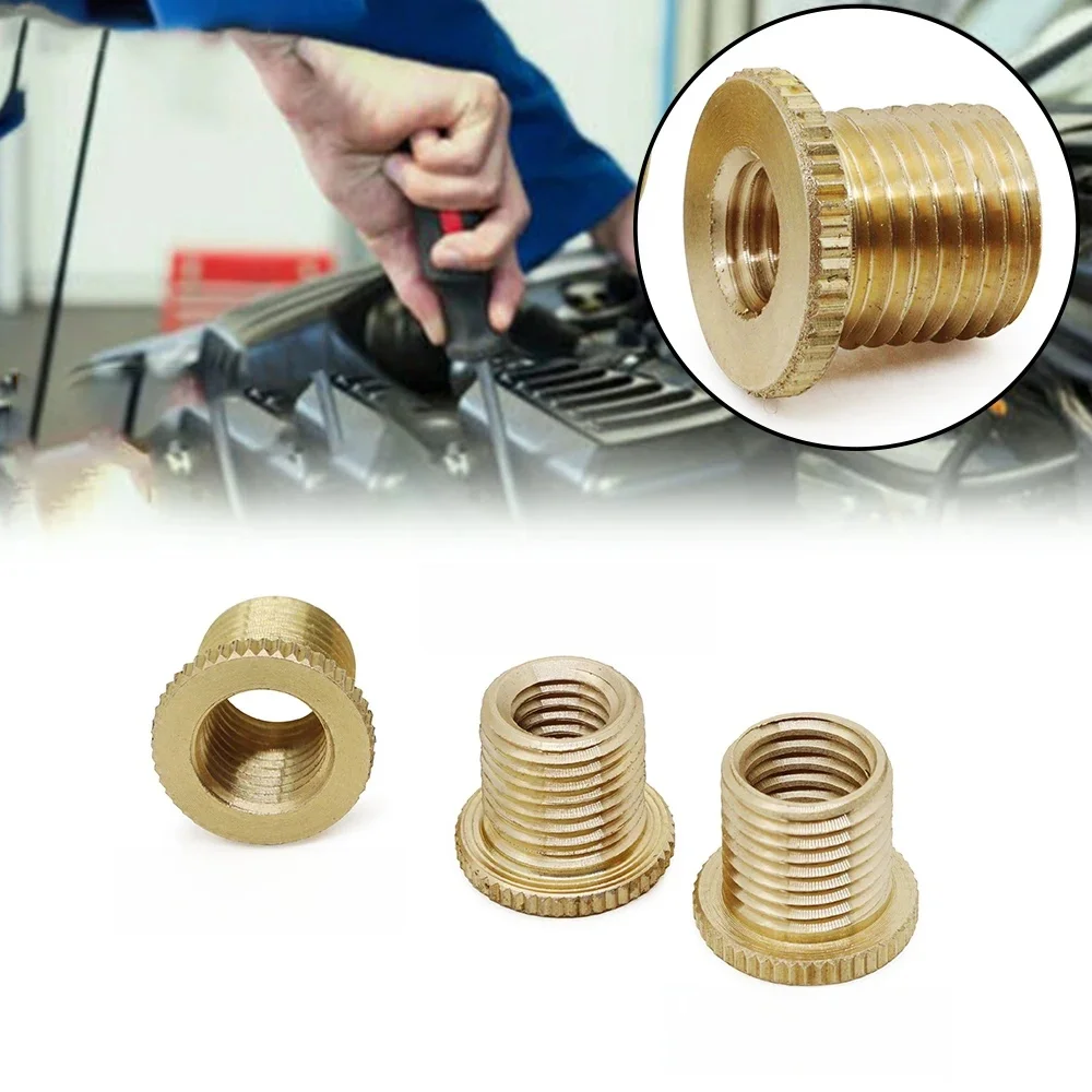 Adaptateur universel de vis de retenue de démarrage de pommeau de levier de vitesse de bâton de vitesse automatique de voiture M8X1.25 M10X1.25 M10X1.5 adaptateur de pommeau de levier de vitesse à