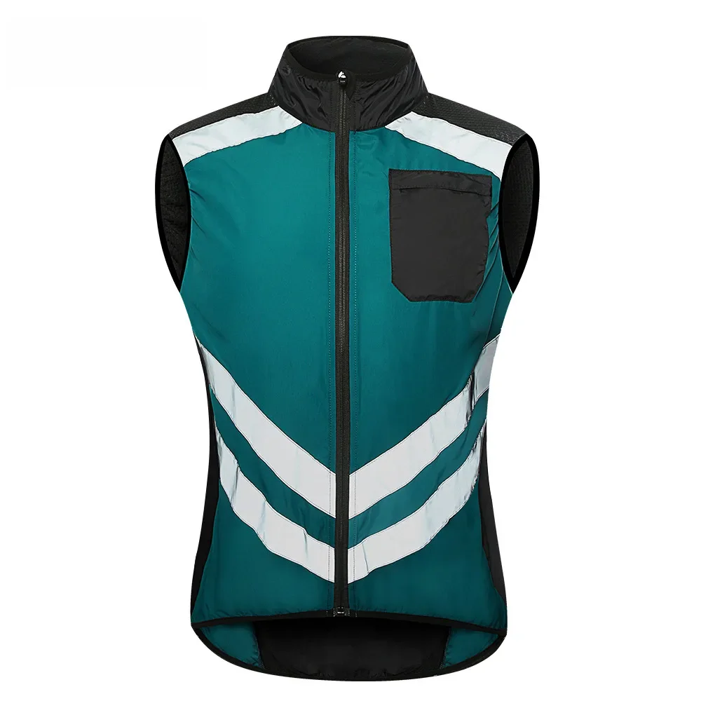 AliExpress WOSAWE High Visibility Cycling Vest Wind Windbreaker Windproof Coat Breathable Reflective Sleeveless