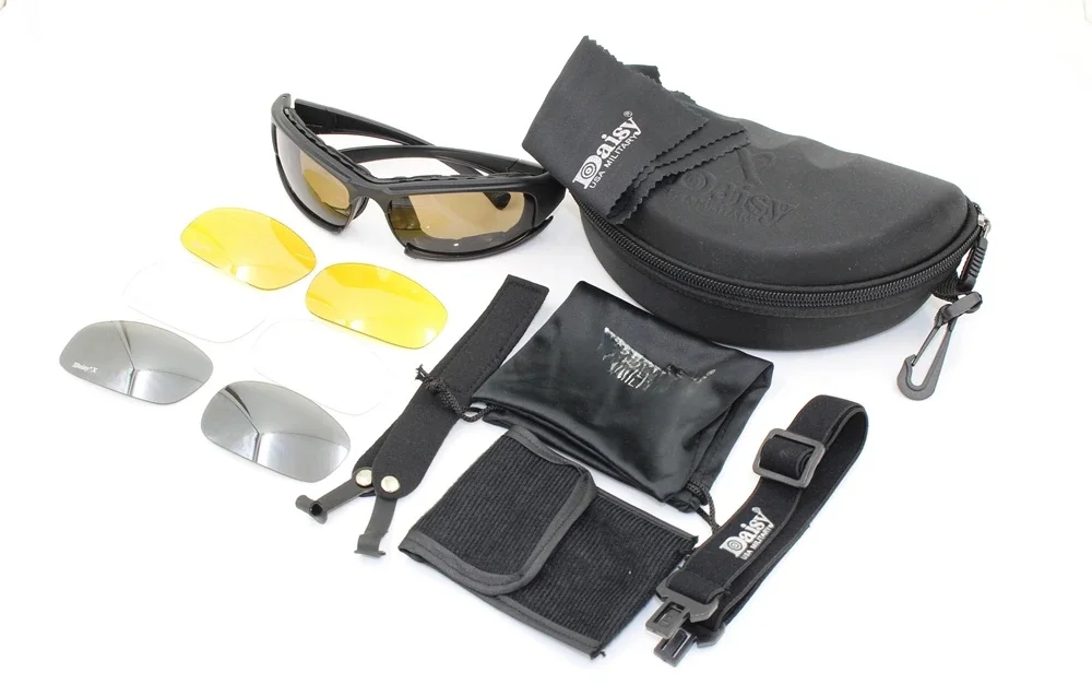 AliExpress NONE Daisy X7 Moto Glasses Men Military Polarized Sunglasses Bullet-proof Airsoft Shooting Gafas Lens Motorcycle Cycling Goggles