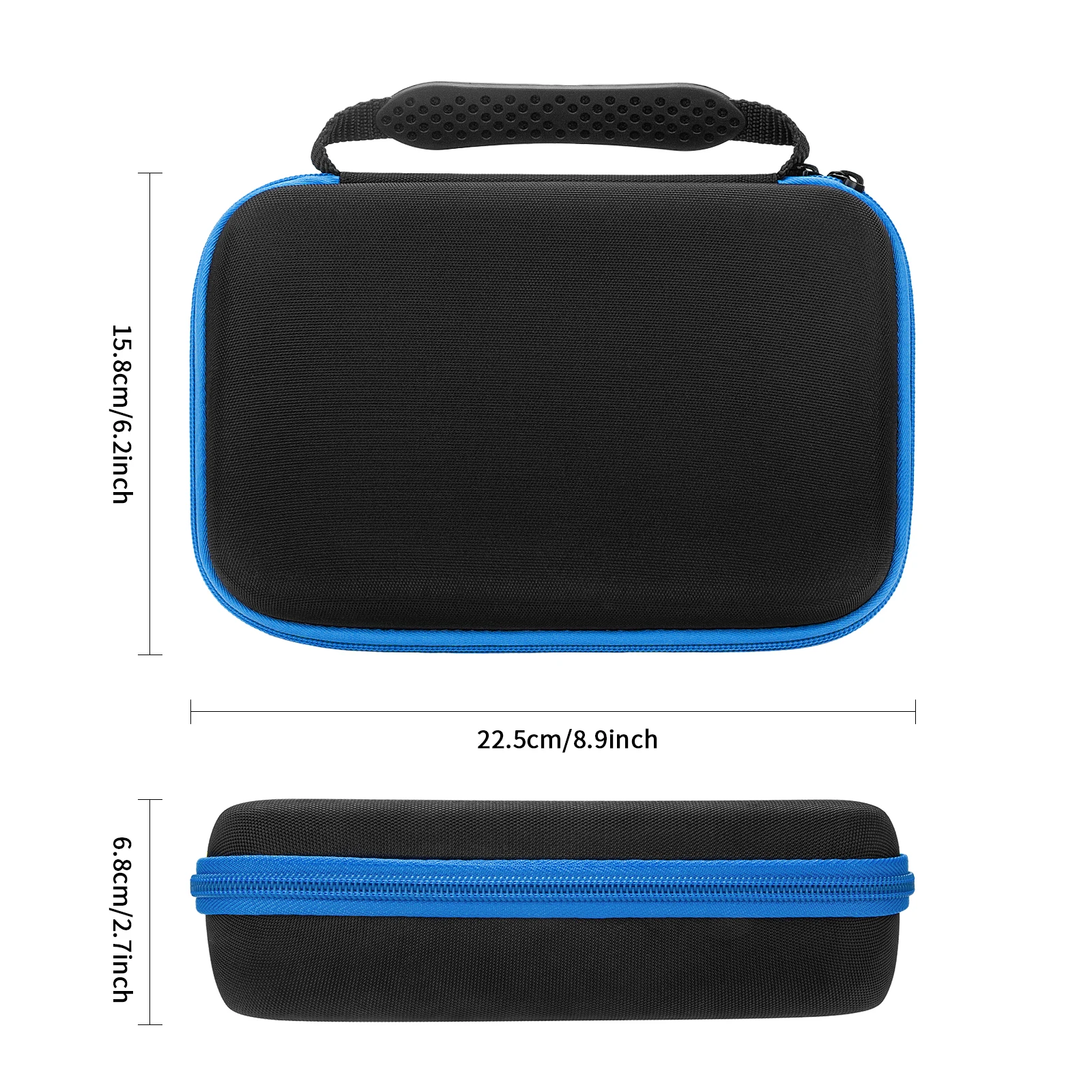 Yinke EVA Hard Case for Braun HC5090 MGK3221 BT5265 Razor Travel Carrying Case Beard Trimmer Protective Cover Storage Bag