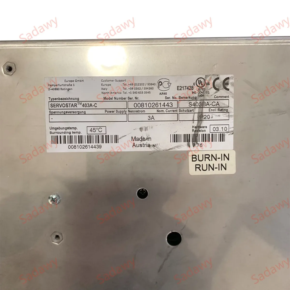 Koll-morgen Servostar 403A-C S403BA-CA Servo Driver  with warranty