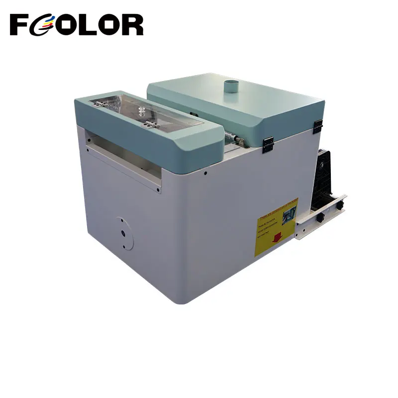 Fcolor 13-inch DTF Powder Shaker Machine Green Hot Melt Adhesive Powder Curing Oven for Epson L1800 XP600 1390 A3 DTF Printer