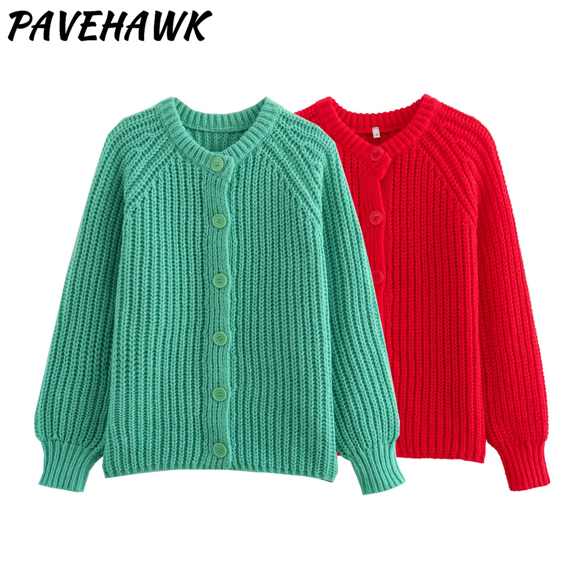 Women Single Breasted Knitted Cardigan Solid Autumn Winter Casual O Neck Warm Short Coats Casual Long Sleeve Knitwear Female Top