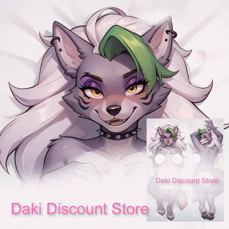 

Двусторонняя наволочка для подушки в стиле аниме Dakimakura Roxanne Wolf