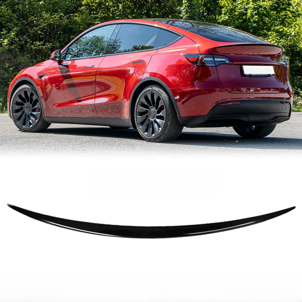 Dla Tesla Model Y 2016 2017 2018 2019 2020 2021 2022 2023 Tylna pokrywa bagażnika Spoiler samochodowy Skrzydła Tuning Akcesoria zewnętrzne — zdjęcie 2