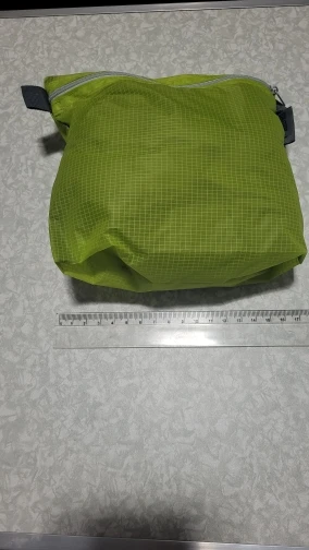 Nylon Ultra Light Zipper Storage Bag Outdoor Organizer Backpack Rain Cover with Hook Waterproof Camping Hiking Swimming Bags photo review