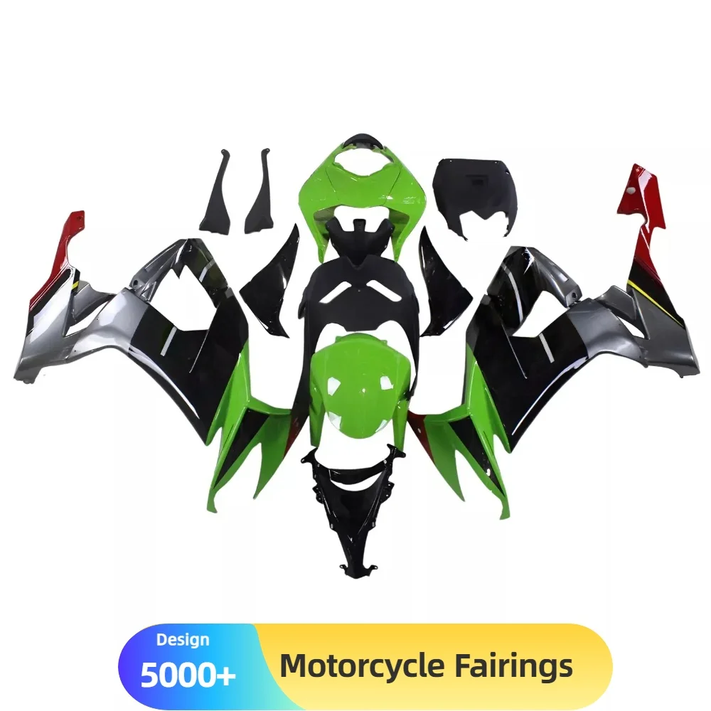 

Изготовленный на заказ комплект обтекателей мотоцикла для Kawasaki Ninja ZX-10R 2008-2010 — АБС-пластик, несколько цветов