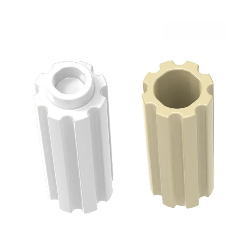 MOC 10 pièces 14716W spécial rond romain colonne trou blocs de construction ensemble maison château mur boîtier particules bricolage jouet enfants cadeau