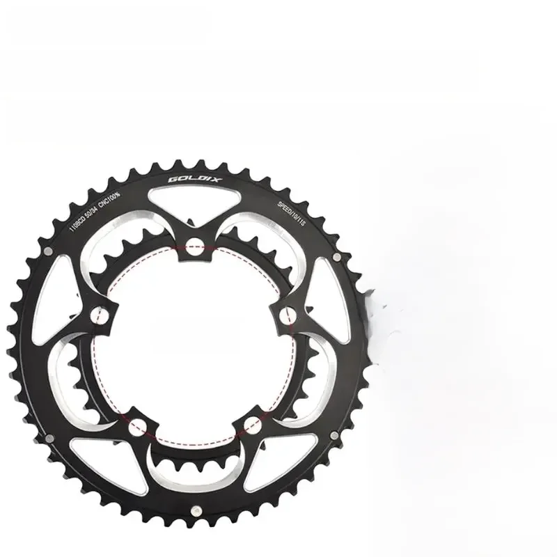 AliExpress GOLDIX 110BCD 50T/34T forSRAM FSA Chainring Road Bicycle Chainwheel Plate Double Round ChainRing