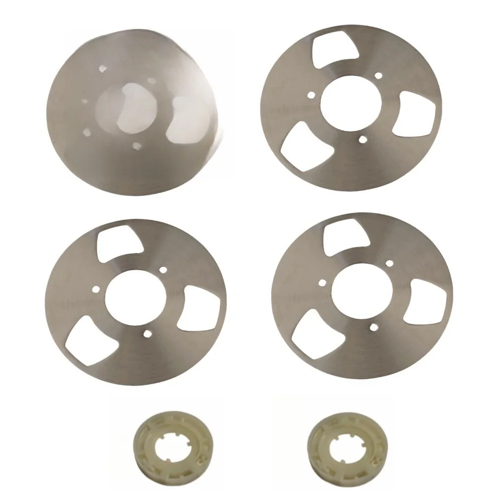 Zestaw do robienia kasety szpulowej Metal (aluminium) Średnica 42 mm (zestaw 4 szpul + 2 kółka) — zdjęcie produktu 6