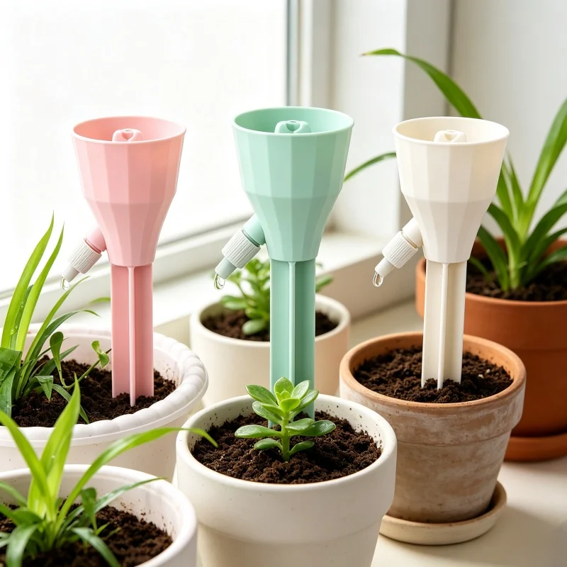 Adjustable Drip Irrigation Device Self‑Watering Stakes for Indoor Outdoor Potted Plants Garden Watering Tool