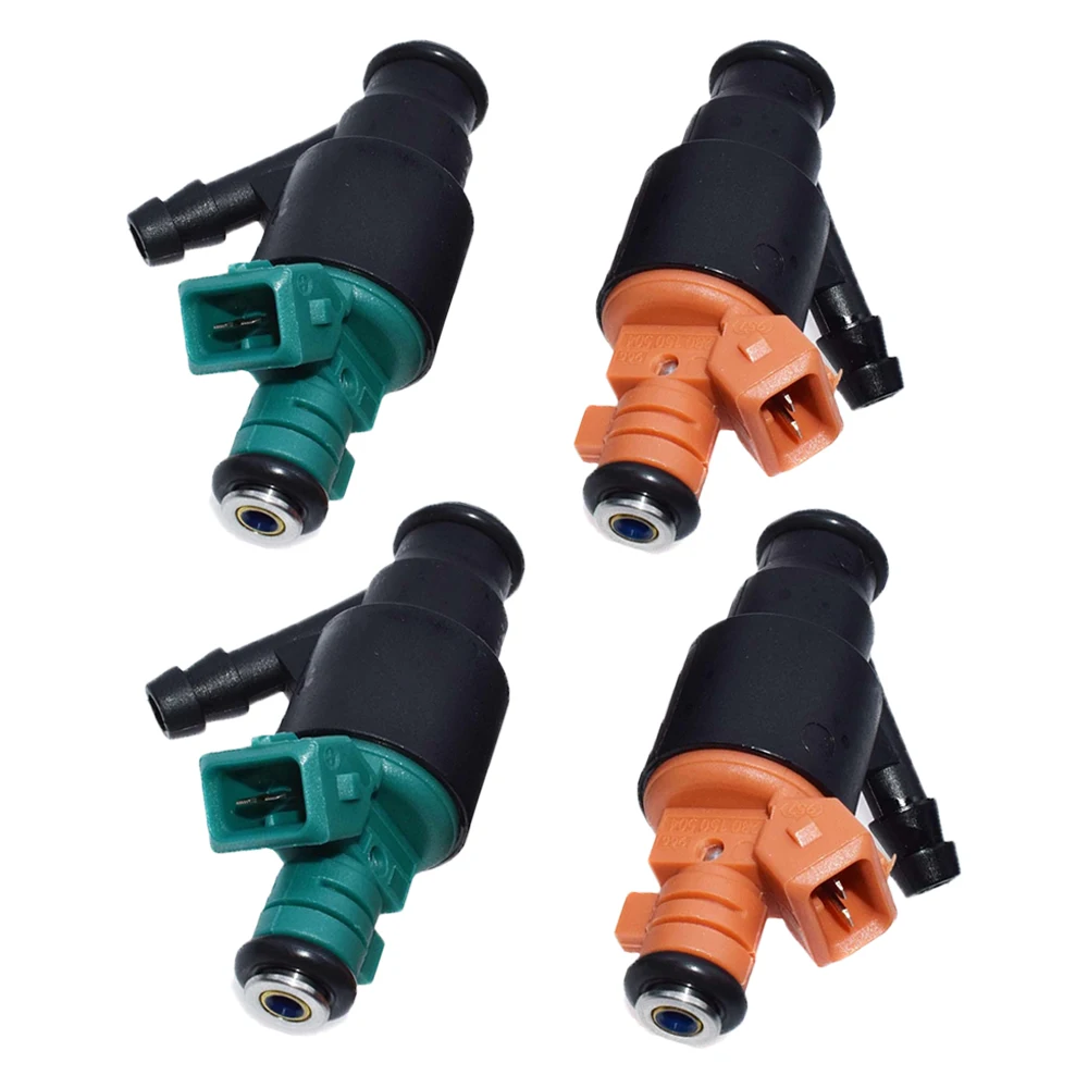 4Pcs Fuel Injectors Nozzle For 95-02 Kia Sportage 2.0L 0280150504 0280150502 Strong Atomization Ability Oil Injectors