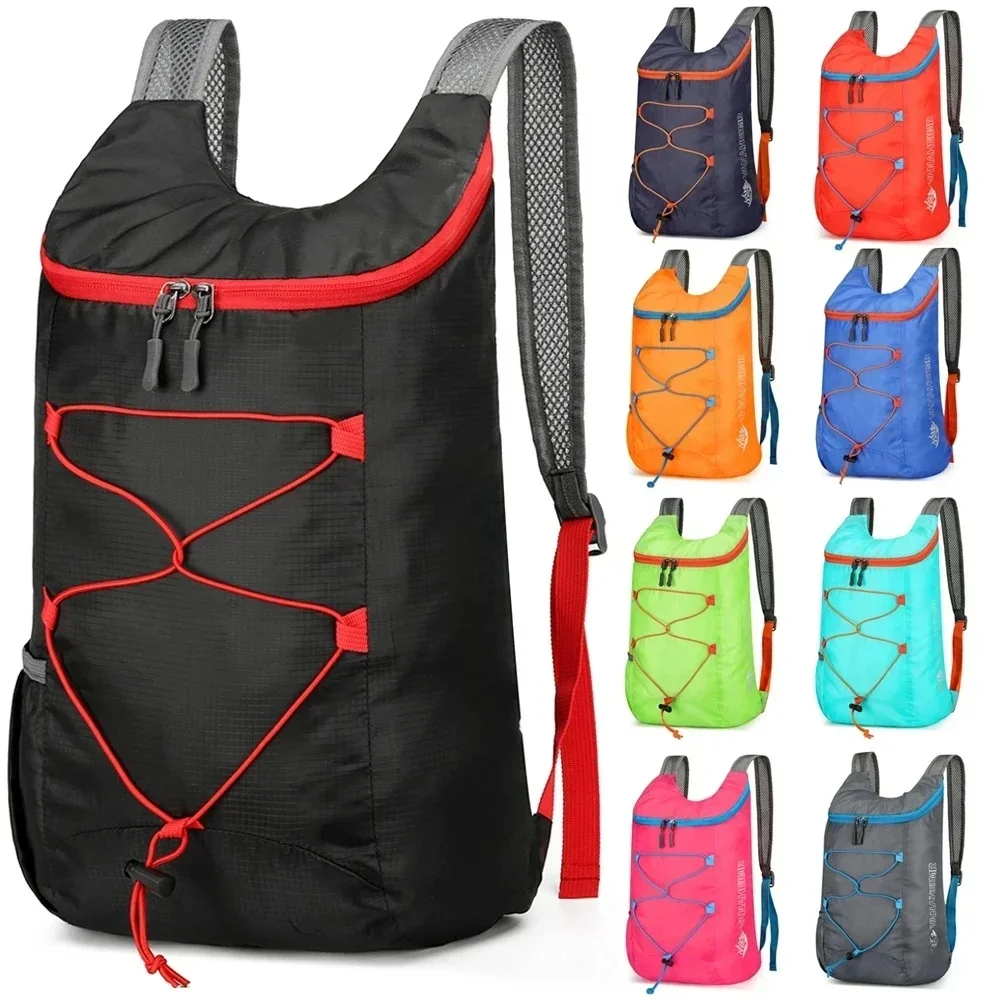 AliExpress Other Cross border new outdoor waterproof bicycle backpack, large capacity cycling and hiking backpack