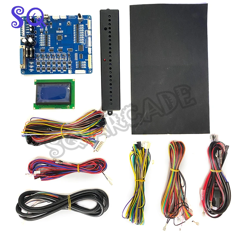 

Claw Machine Crane Motherboard Game PCB Board With Cable Harness for Plug Toy Candy Vending Machine