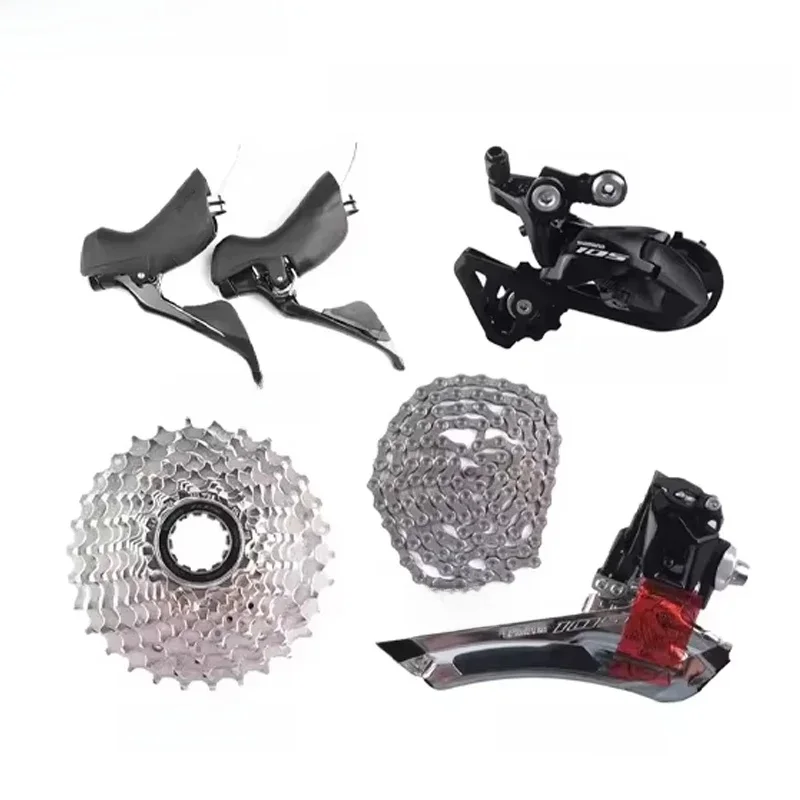 AliExpress Shimano 105 Ultegra R7000 R8000 Groupset 2x11s Road Bike Bicycle Set CS 12-25T/11-28T/11-30T/11-32T/11-34T Upgrade From 5800