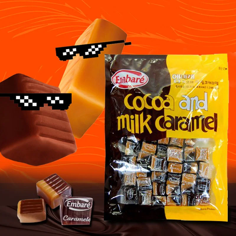 Leche de embarazo caramelo cacao sabor a caramelo 720g de gran capacidad